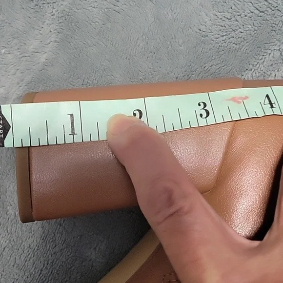 New With Box. Steve Madden Camel Color Lizah Tall Boots With Heel - Picture 6 of 10